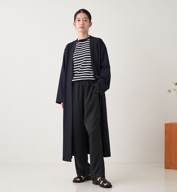 collex「【セットアップ対応】ノーカラーコート」|ノーカラーコート|