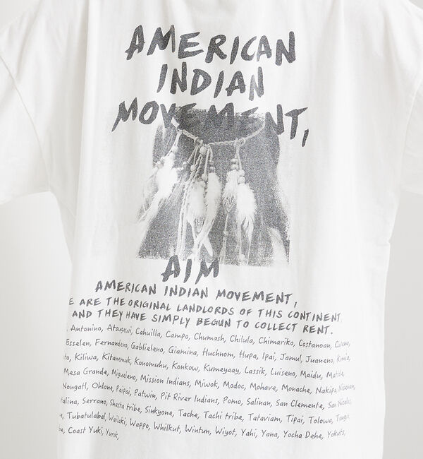 ABAHOUSE「【REMI RELIEF / レミ レリーフ】 INDIAN天竺 BIGTシャツ」|Tシャツ・カットソー|