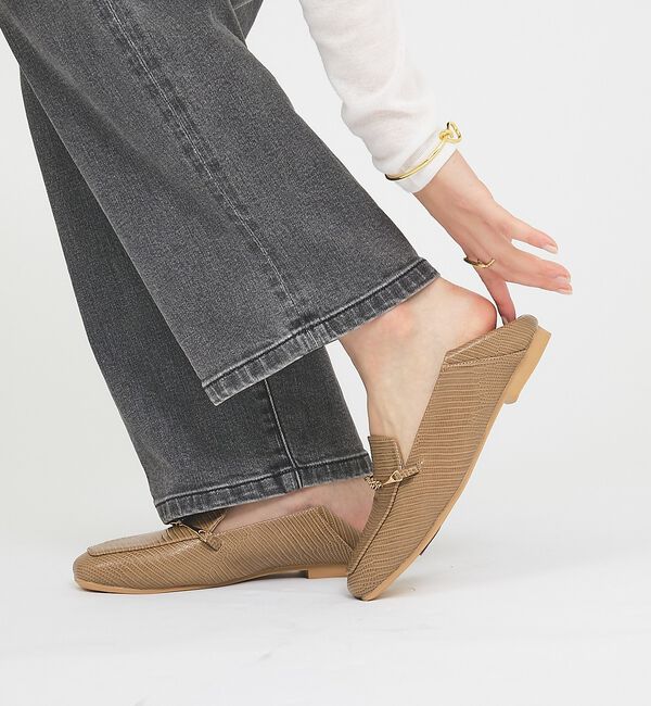 AU BANNISTER「【販売店舗限定】バブーシュビットモカスクエアトゥローファー」|ローファー|