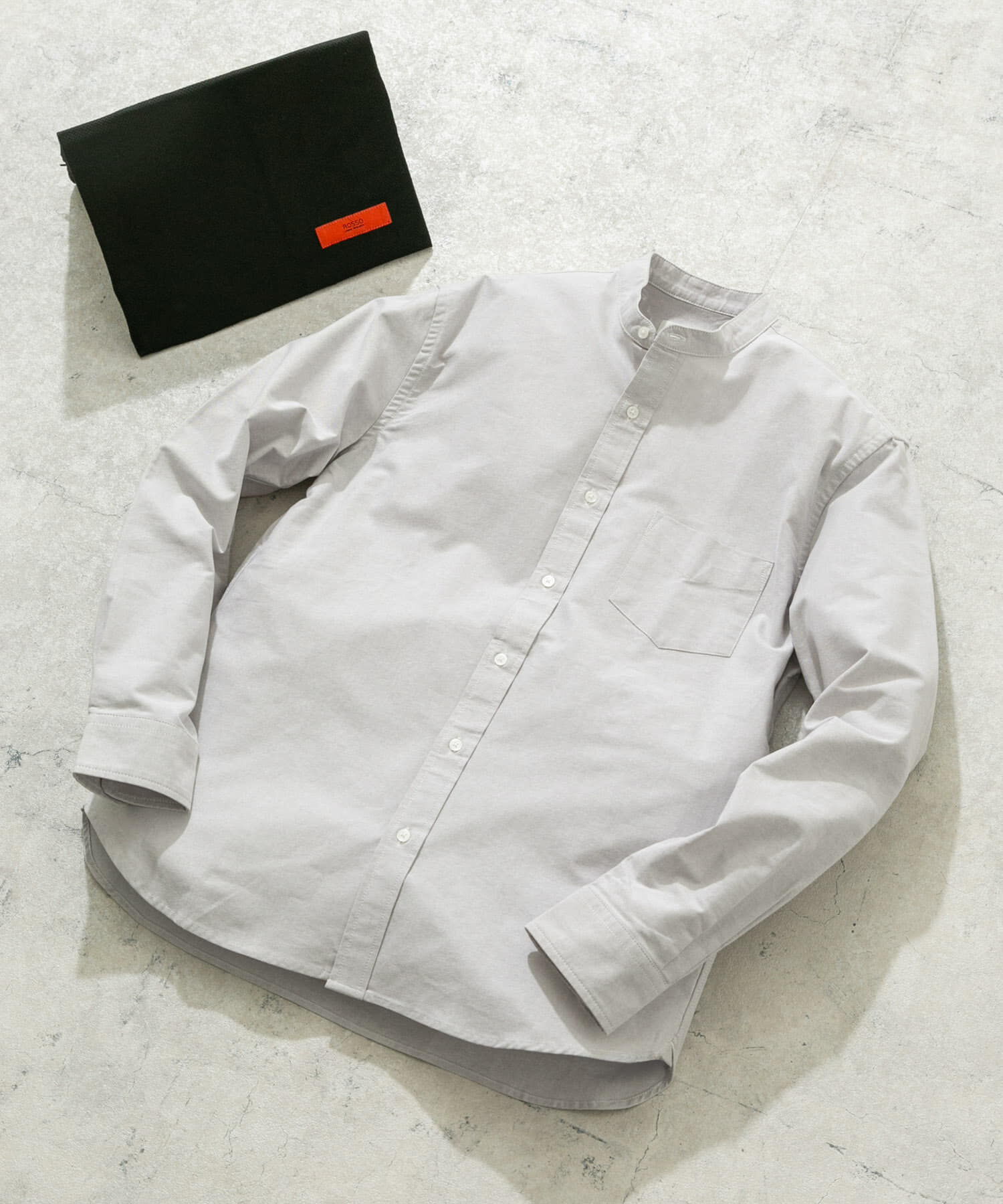 URBAN RESEARCH ROSSO「『WEB限定』『XXLｻｲｽﾞあり』『抗菌/消臭』ﾊｲﾊﾟﾌｫｰﾏﾝｽｵｯｸ」|シャツ・ブラウス|グレー