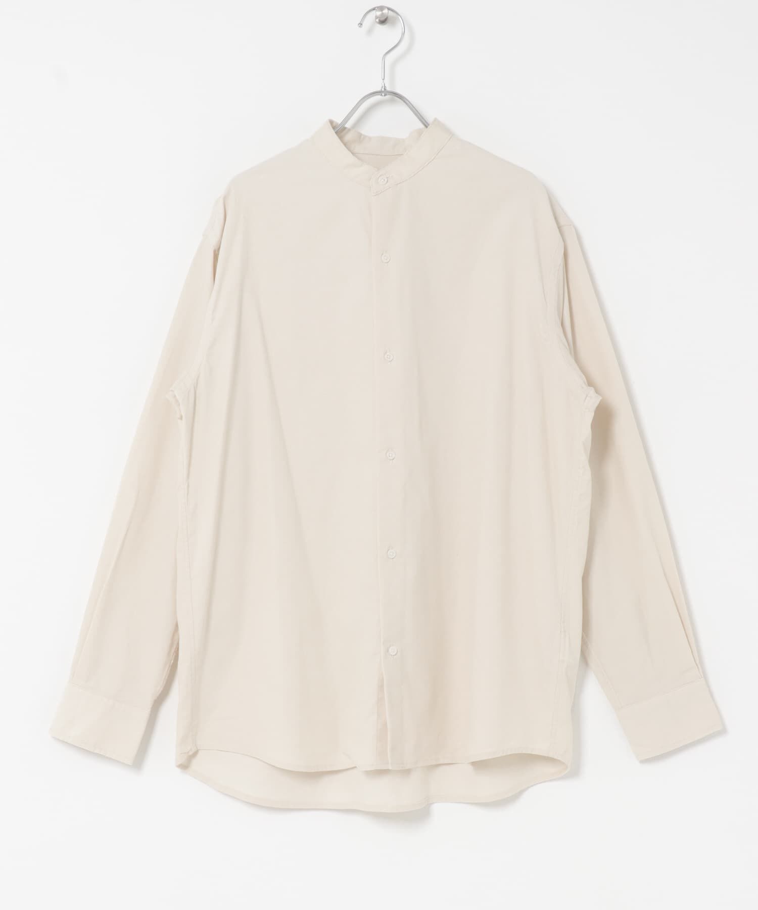 URBAN RESEARCH ROSSO「アーバンリラックスコーデュロイバンドシャツ」|シャツ・ブラウス|