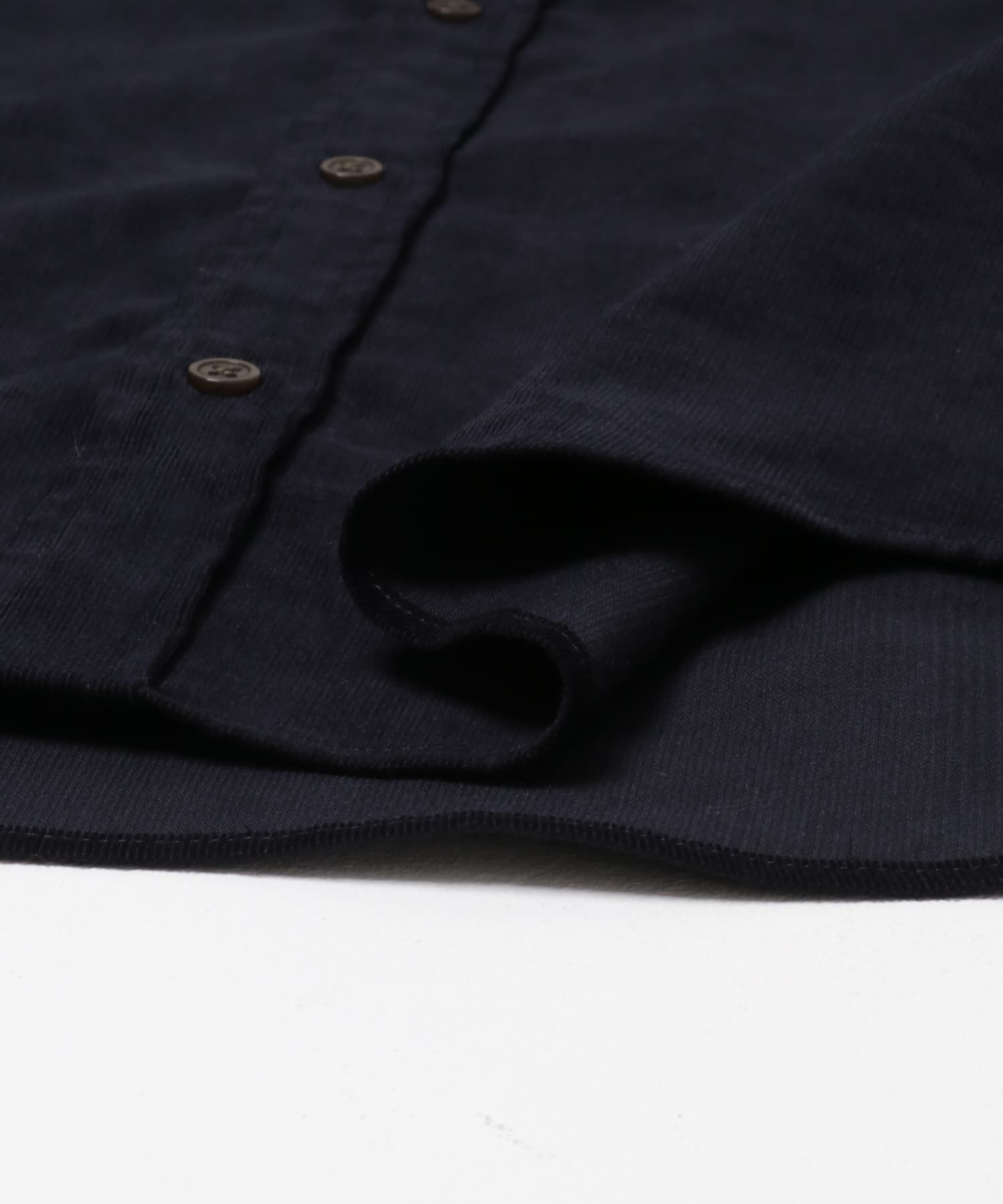 URBAN RESEARCH ROSSO「アーバンリラックスコーデュロイバンドシャツ」|シャツ・ブラウス|