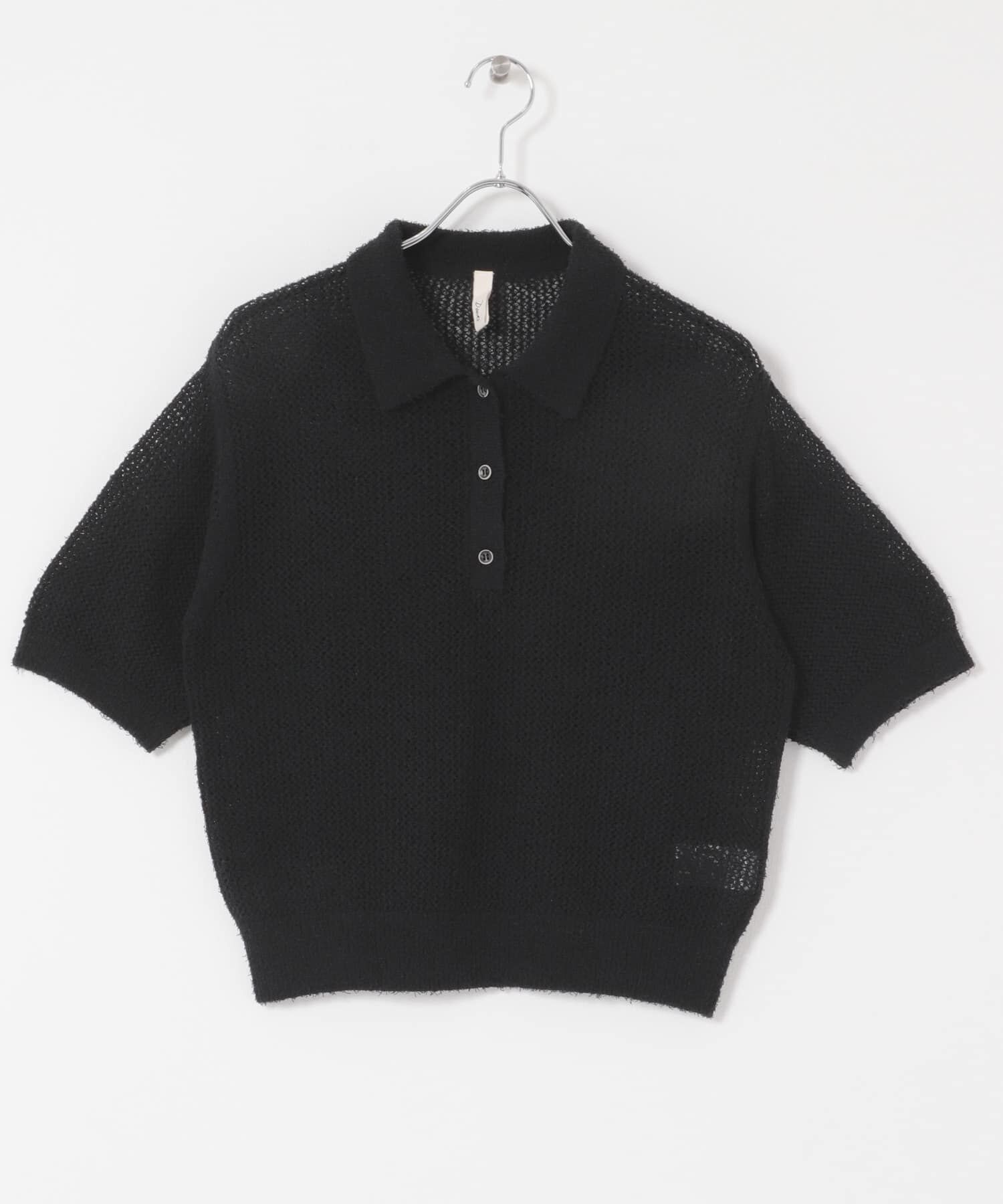 URBAN RESEARCH DOORS「Acetate Mix Collared Knit」|ニット・セーター|