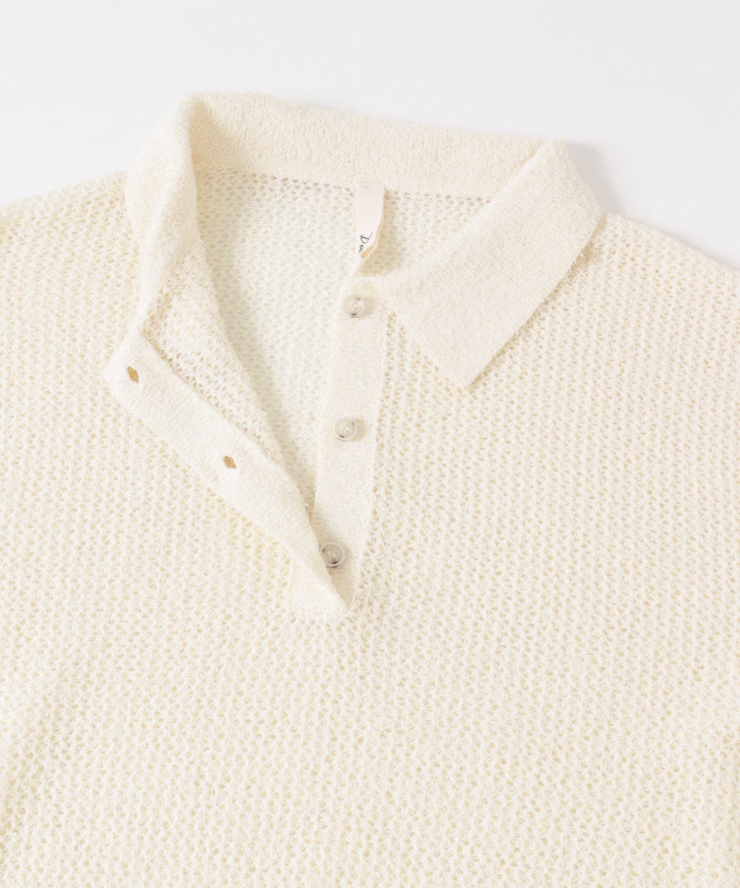 URBAN RESEARCH DOORS「Acetate Mix Collared Knit」|ニット・セーター|