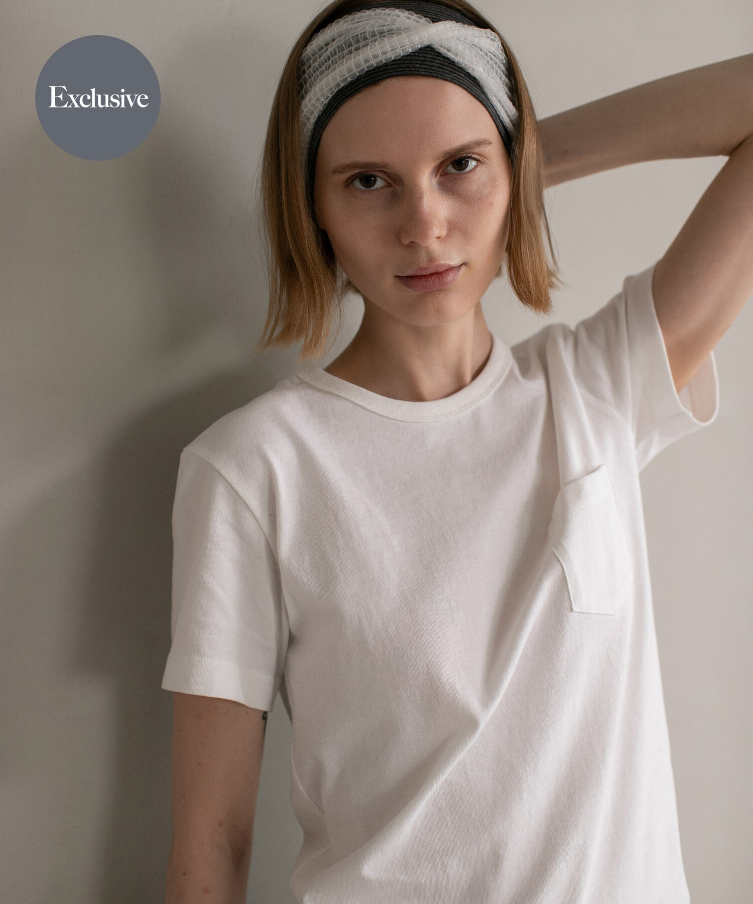 URBAN RESEARCH「『別注』onit&times;URBAN RESEARCH　ポケットTシャツ」|Tシャツ・カットソー|ホワイト