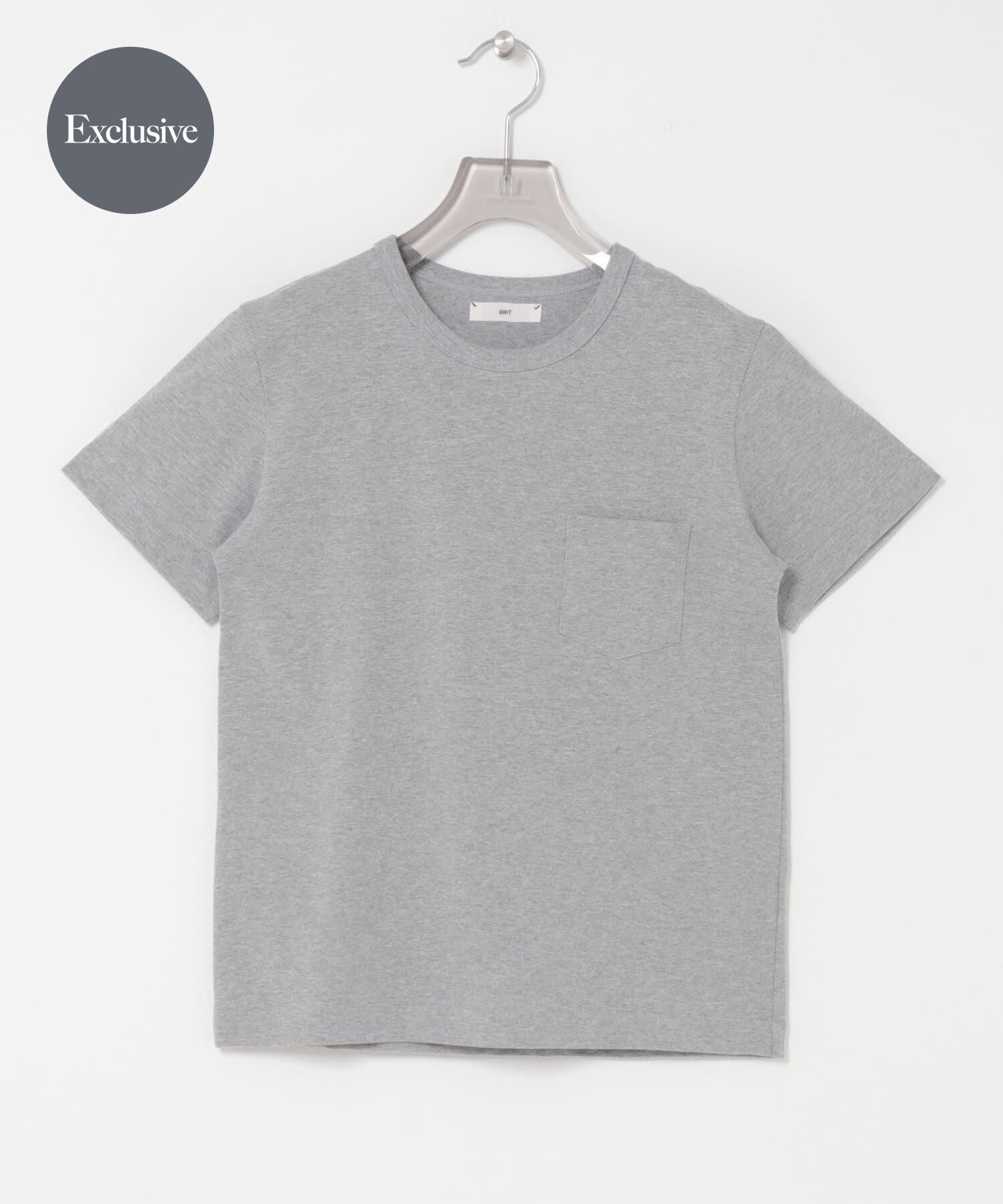 URBAN RESEARCH「『別注』onit&times;URBAN RESEARCH　ポケットTシャツ」|Tシャツ・カットソー|グレー