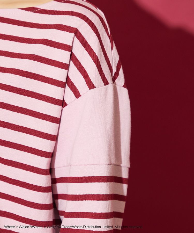 AMERICAN HOLIC「【WHERE'S WALLY?】ボートネックボーダーロンTEE」|Tシャツ・カットソー|