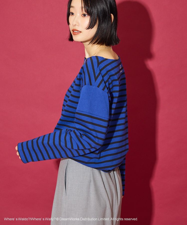 AMERICAN HOLIC「【WHERE'S WALLY?】ボートネックボーダーロンTEE」|Tシャツ・カットソー|