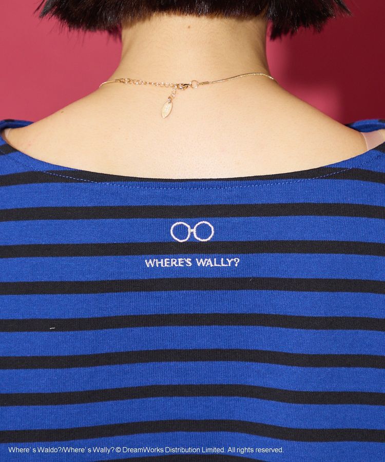 AMERICAN HOLIC「【WHERE'S WALLY?】ボートネックボーダーロンTEE」|Tシャツ・カットソー|