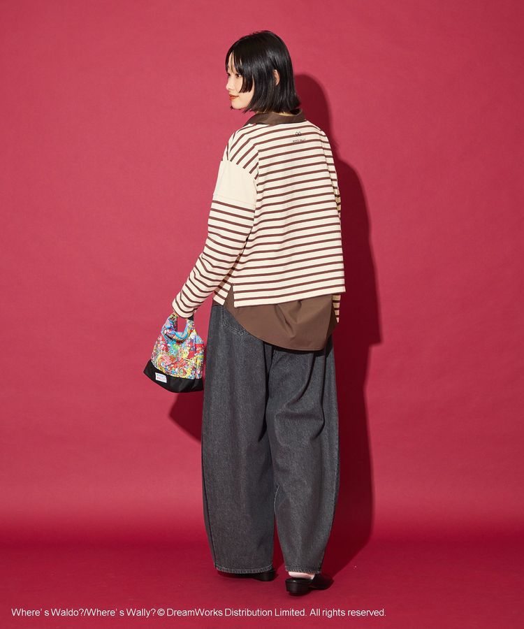 AMERICAN HOLIC「【WHERE'S WALLY?】ボートネックボーダーロンTEE」|Tシャツ・カットソー|