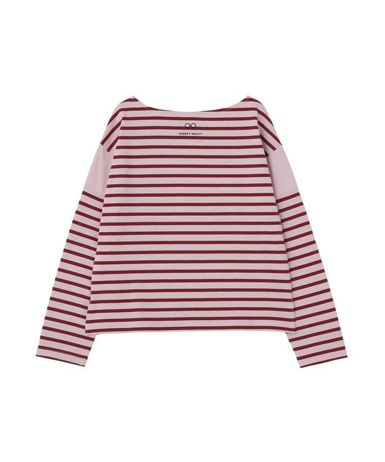 AMERICAN HOLIC「【WHERE'S WALLY?】ボートネックボーダーロンTEE」|Tシャツ・カットソー|