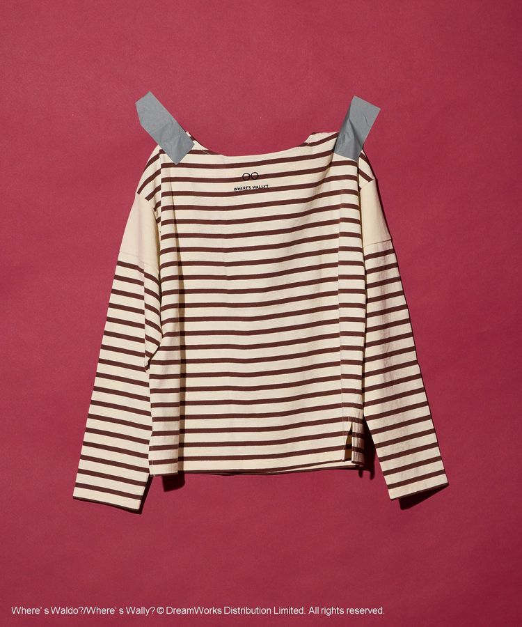 AMERICAN HOLIC「【WHERE'S WALLY?】ボートネックボーダーロンTEE」|Tシャツ・カットソー|
