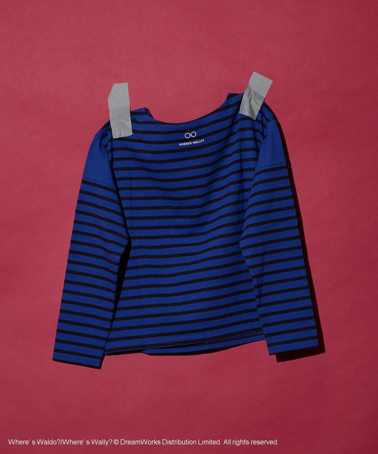 AMERICAN HOLIC「【WHERE'S WALLY?】ボートネックボーダーロンTEE」|Tシャツ・カットソー|