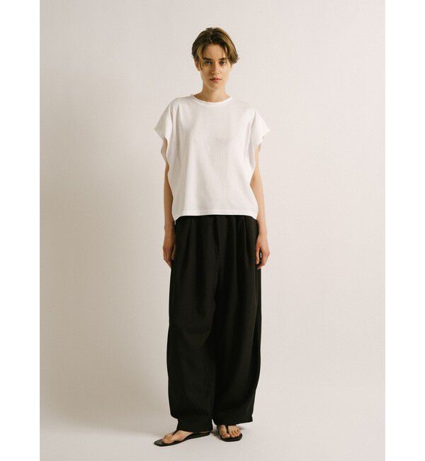 mizuiro ind「mizuiro ind ショルダータックノースリーブプルオーバー」|Tシャツ・カットソー|