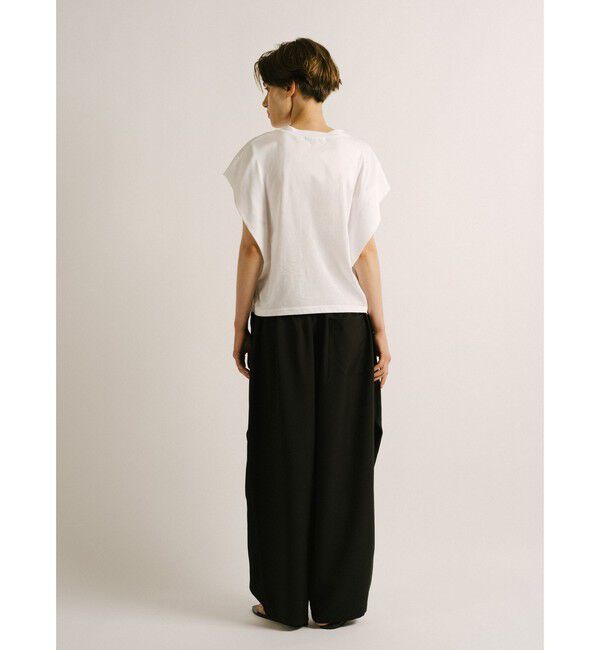 mizuiro ind「mizuiro ind ショルダータックノースリーブプルオーバー」|Tシャツ・カットソー|