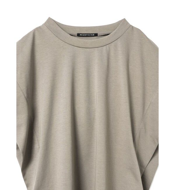 mizuiro ind「mizuiro ind ショルダータックノースリーブプルオーバー」|Tシャツ・カットソー|