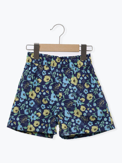Samansa Mos2 Lagom「☆花柄ショートパンツ(セットアップ可)」|その他|ネイビー