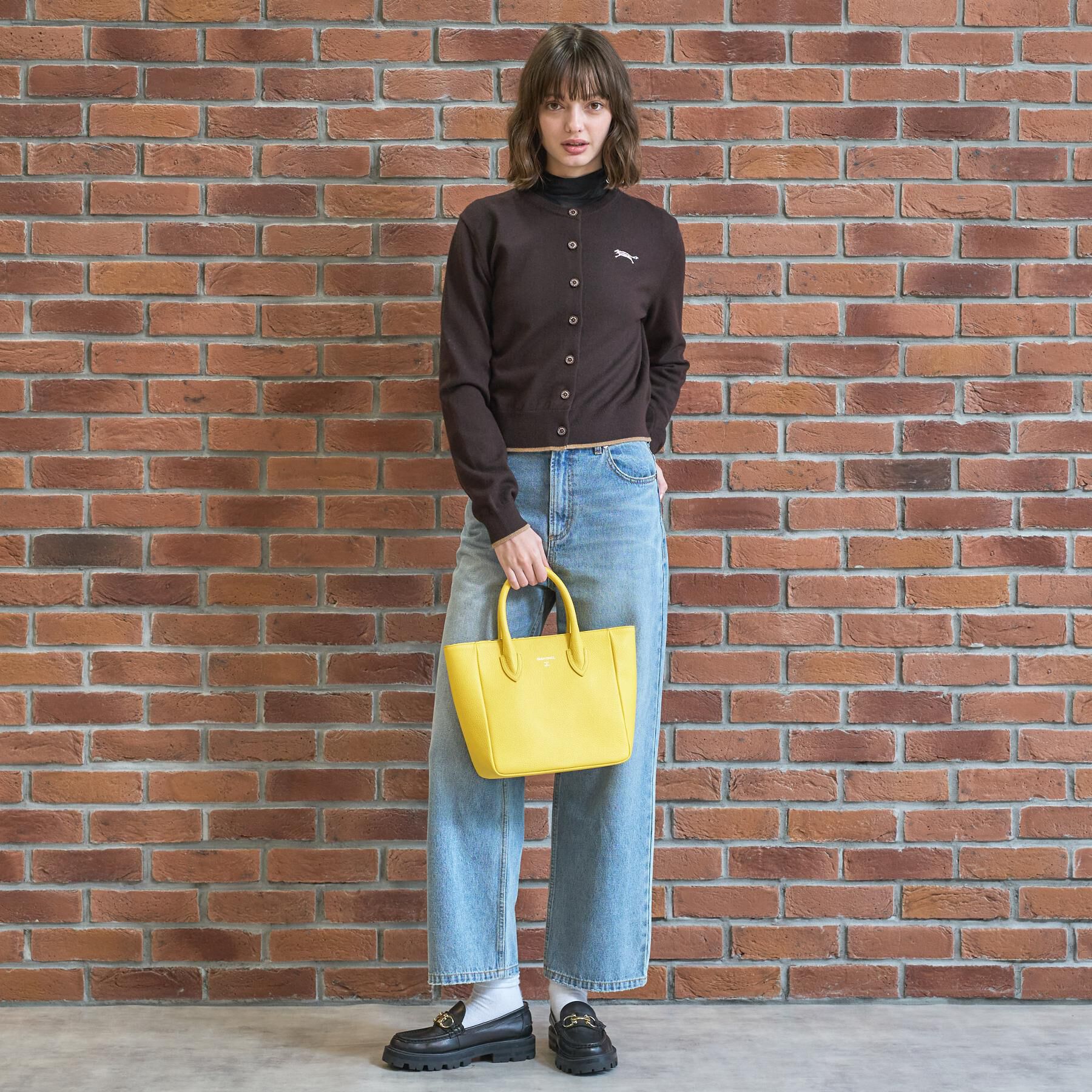 DRESSTERIOR「ゼニアバル―ファキャッシュウールクルーネックカーディガン」|カーディガン|