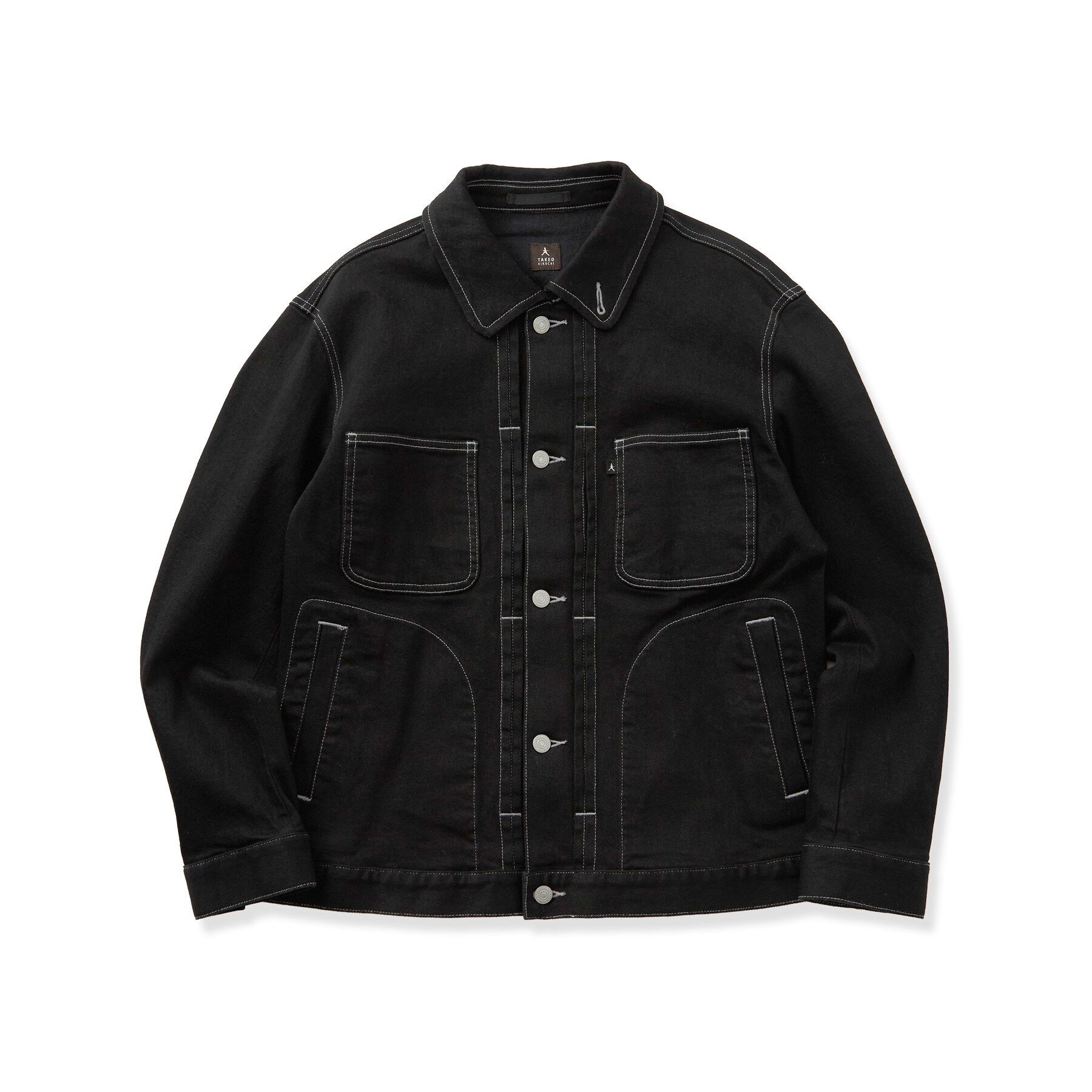 TAKEO KIKUCHI「【BOWLER HAT LABEL】ブラックデニムGジャン」|デニムジャケット|
