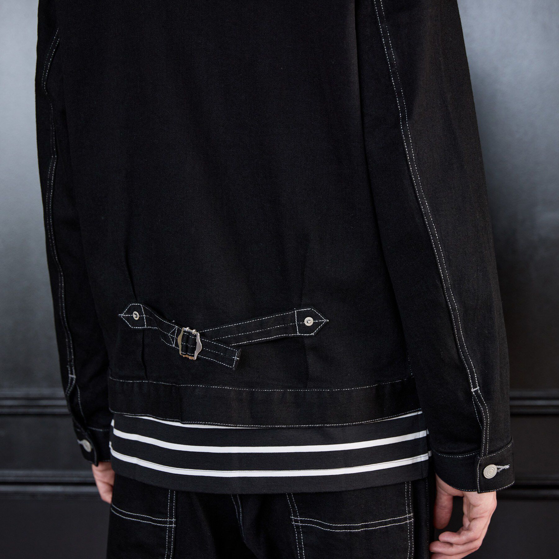 TAKEO KIKUCHI「【BOWLER HAT LABEL】ブラックデニムGジャン」|デニムジャケット|