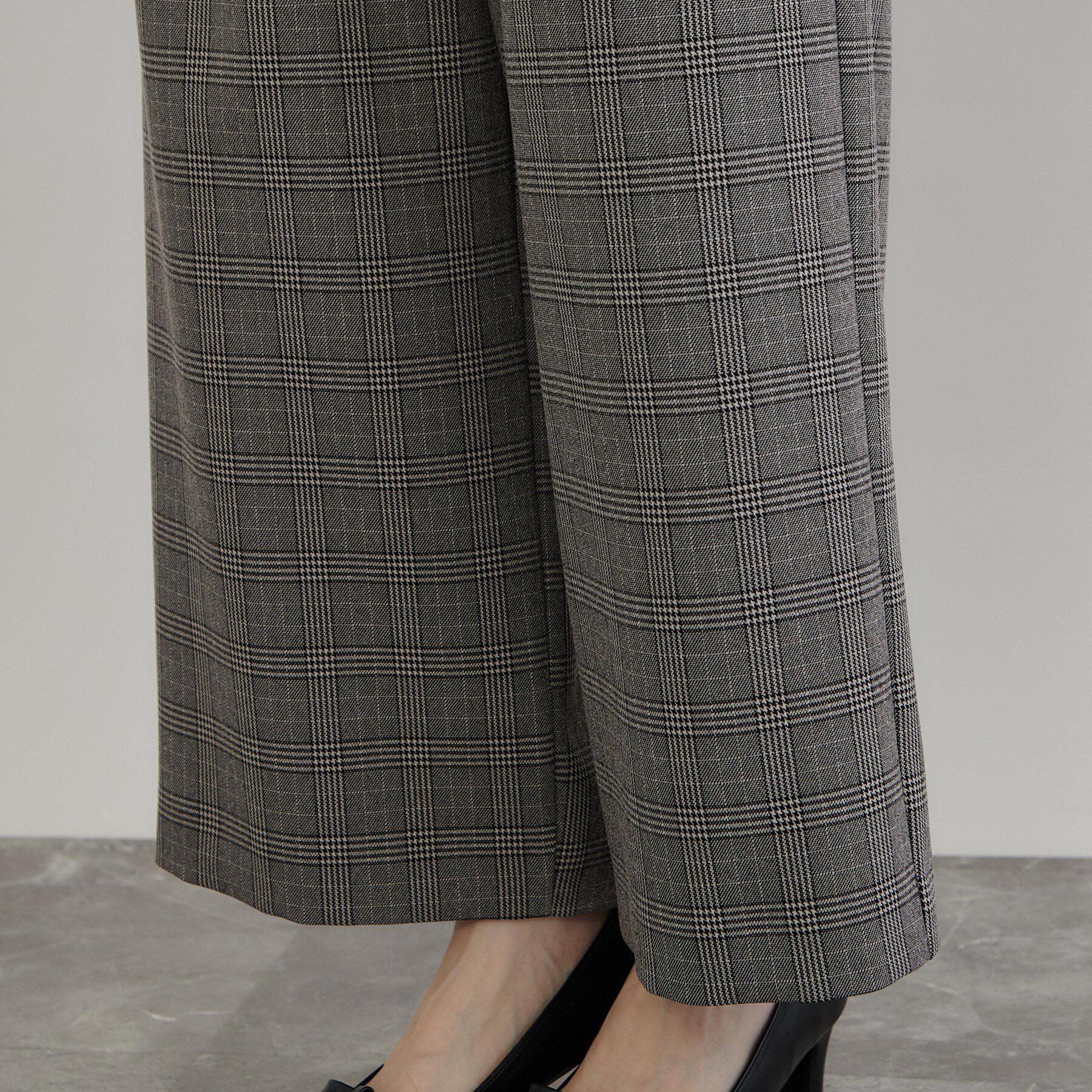 Couture broach「【毛玉になりにくい・イージーケア・セットアップ可】レースベルト付き ワイドパンツ」|その他|