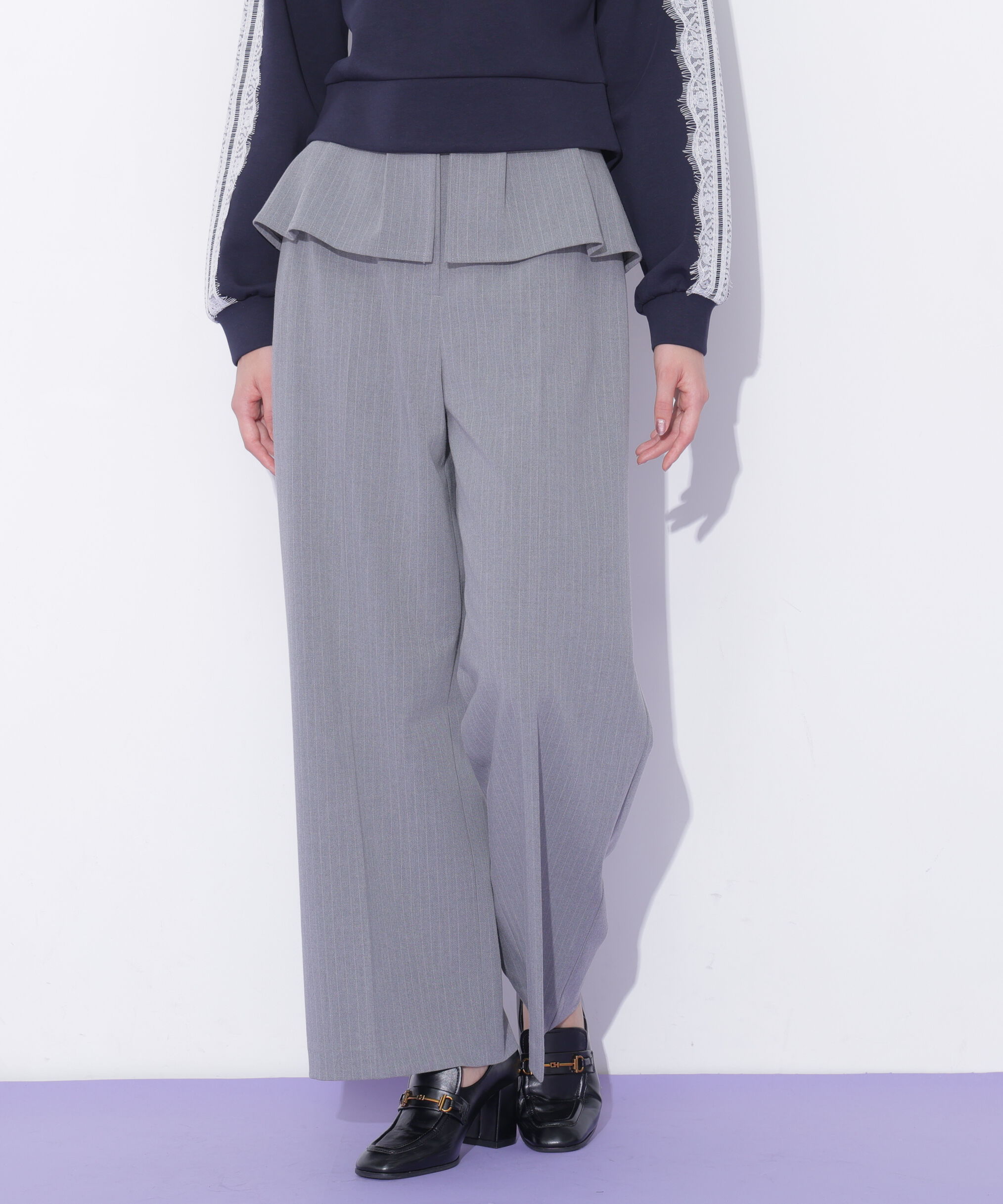 「ペプラムワイドパンツ」|その他|