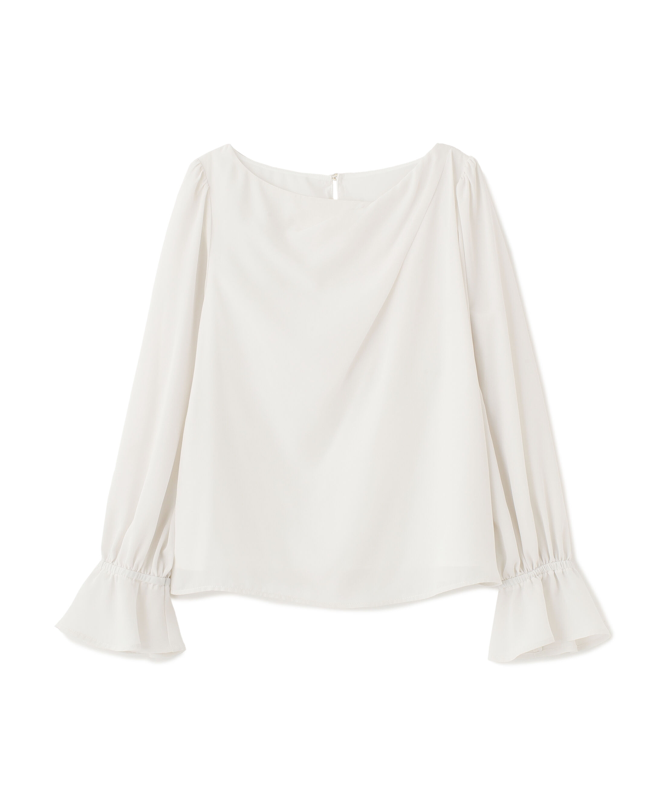 PROPORTION BODY DRESSING「＜ウォッシャブル＞キャンディースリーブニュアンスブラウス 25AW」|シャツ・ブラウス|