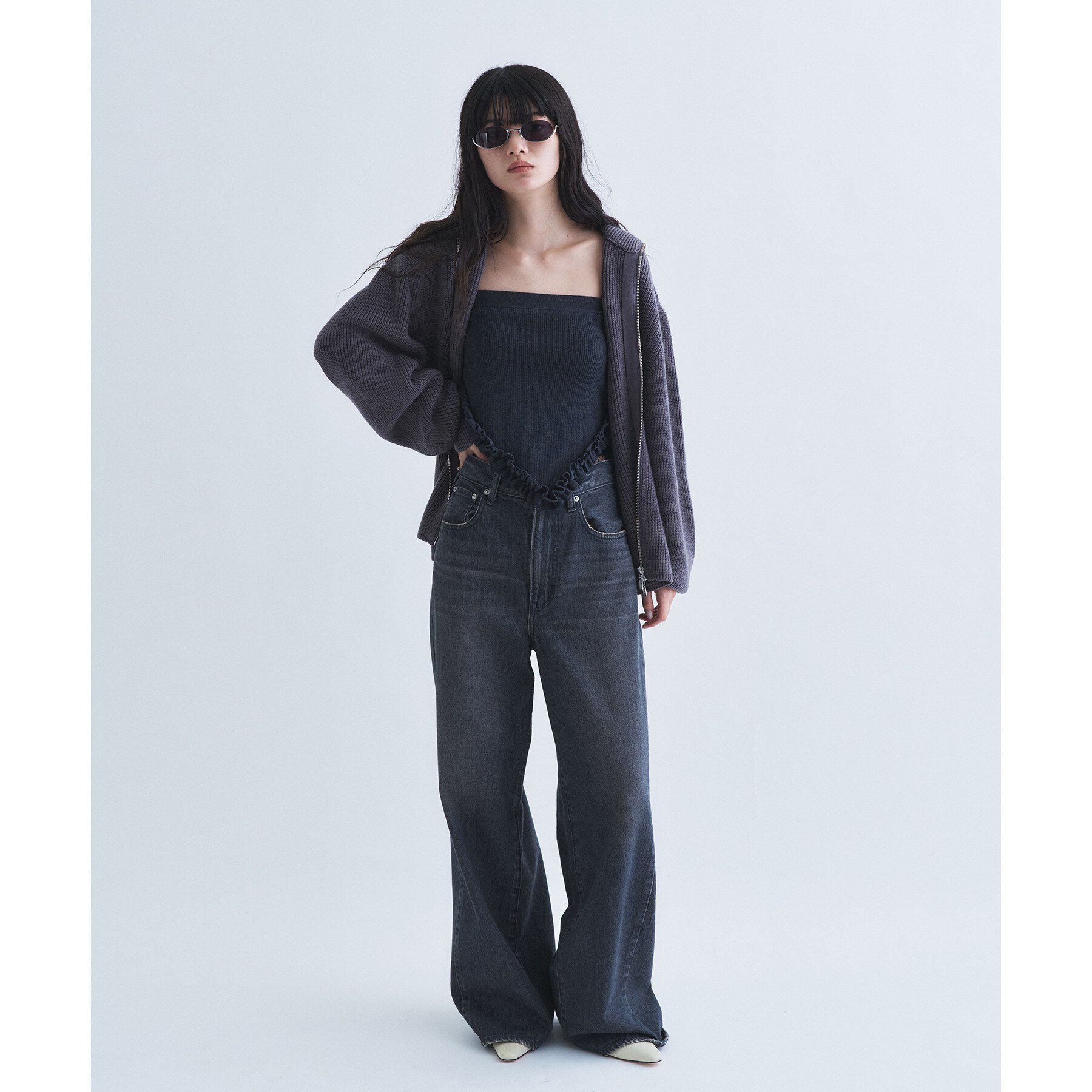 CODE A「frill frame scarf」|バンダナ・スカーフ|