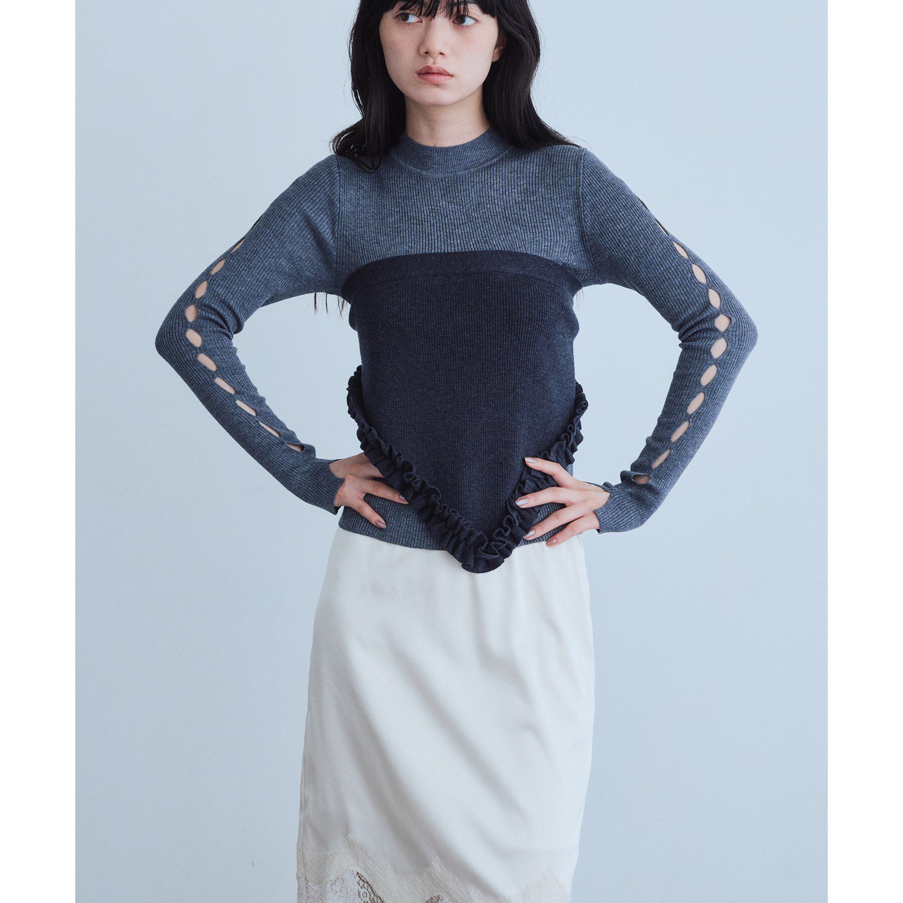 CODE A「frill frame scarf」|バンダナ・スカーフ|