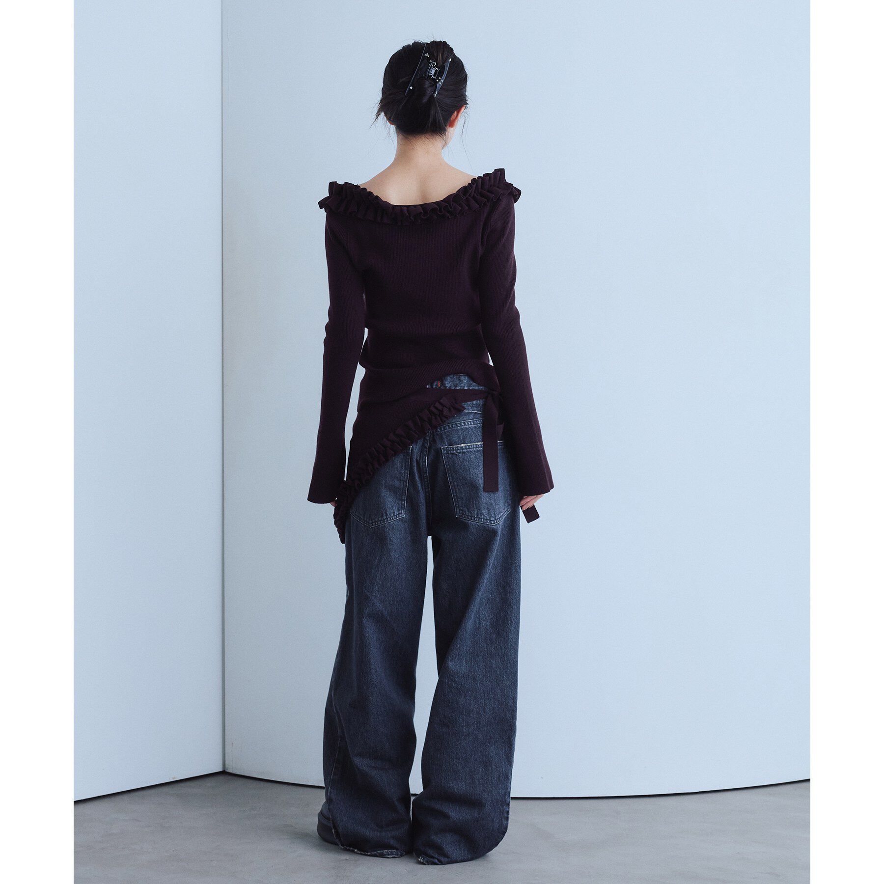 CODE A「frill frame scarf」|バンダナ・スカーフ|