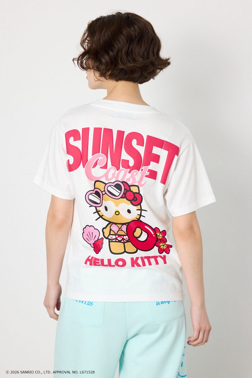 RODEO CROWNS「(サンリオキャラクターズ)SUNSET Tシャツ」|Tシャツ・カットソー|