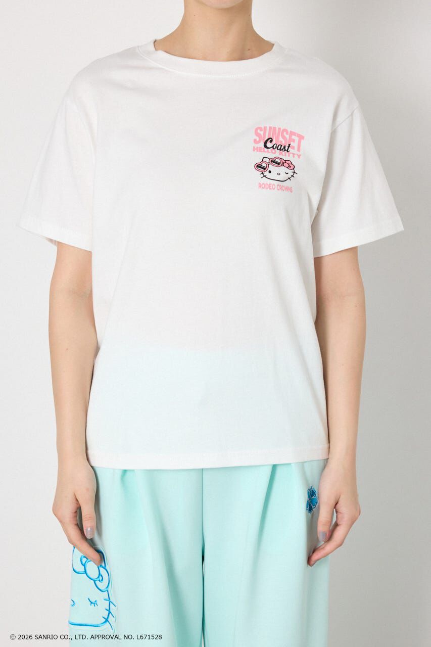 RODEO CROWNS「(サンリオキャラクターズ)SUNSET Tシャツ」|Tシャツ・カットソー|