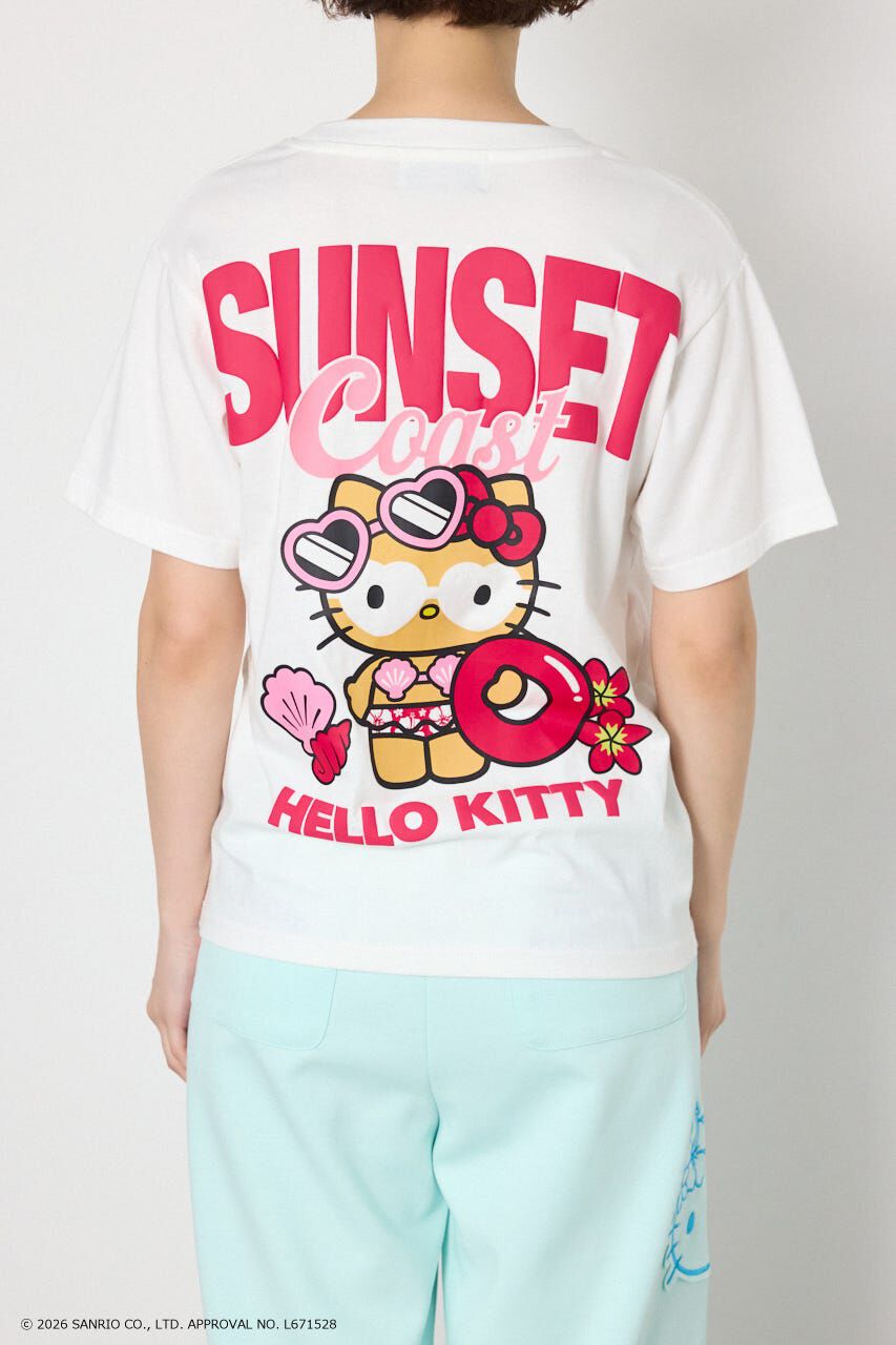 RODEO CROWNS「(サンリオキャラクターズ)SUNSET Tシャツ」|Tシャツ・カットソー|