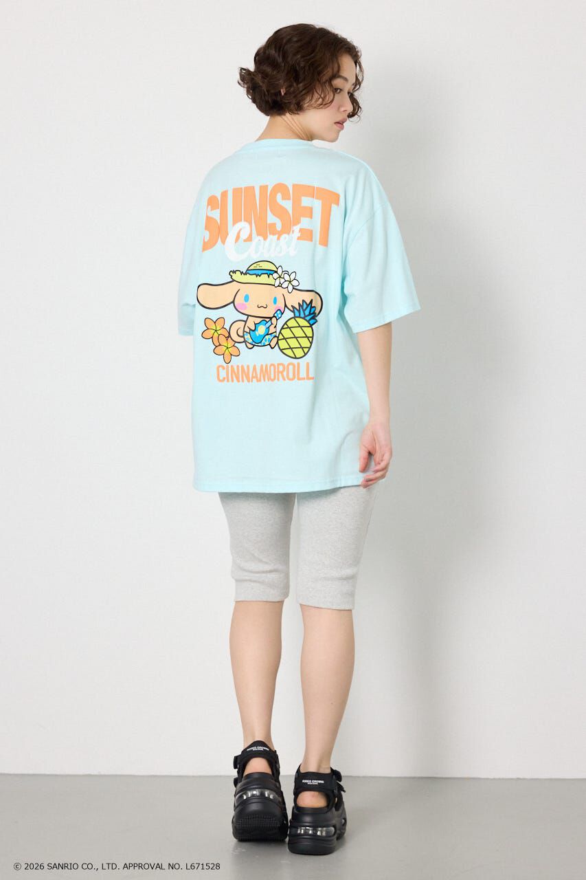 RODEO CROWNS「(サンリオキャラクターズ)SUNSET Tシャツ」|Tシャツ・カットソー|
