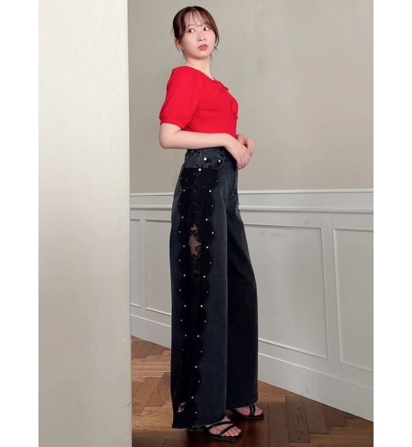 dazzlin「【WEB限定】リボンレイヤードTシャツ」|Tシャツ・カットソー|