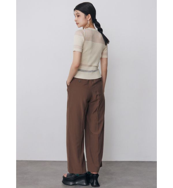 MURUA「ブラッシュライクワイドパンツ【セットアップ着用可】」|その他|