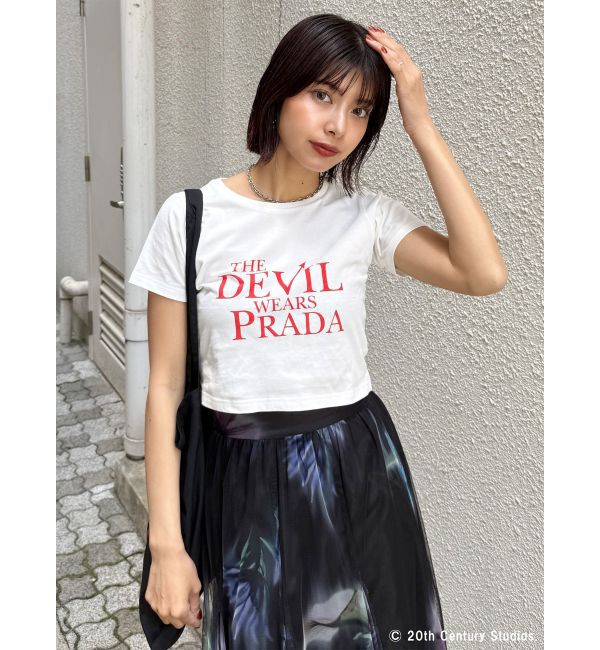 MURUA「【プラダを着た悪魔】バックイラストTシャツ」|Tシャツ・カットソー|