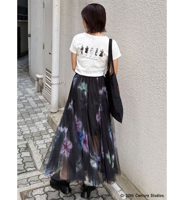 MURUA「【プラダを着た悪魔】バックイラストTシャツ」|Tシャツ・カットソー|
