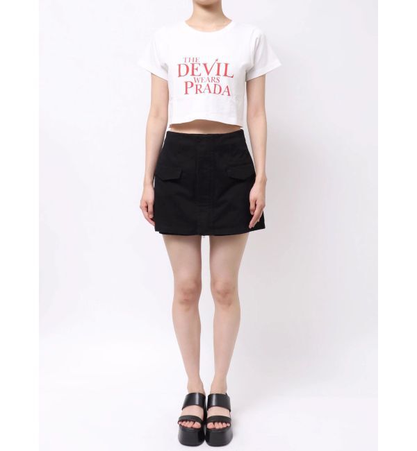 MURUA「【プラダを着た悪魔】バックイラストTシャツ」|Tシャツ・カットソー|