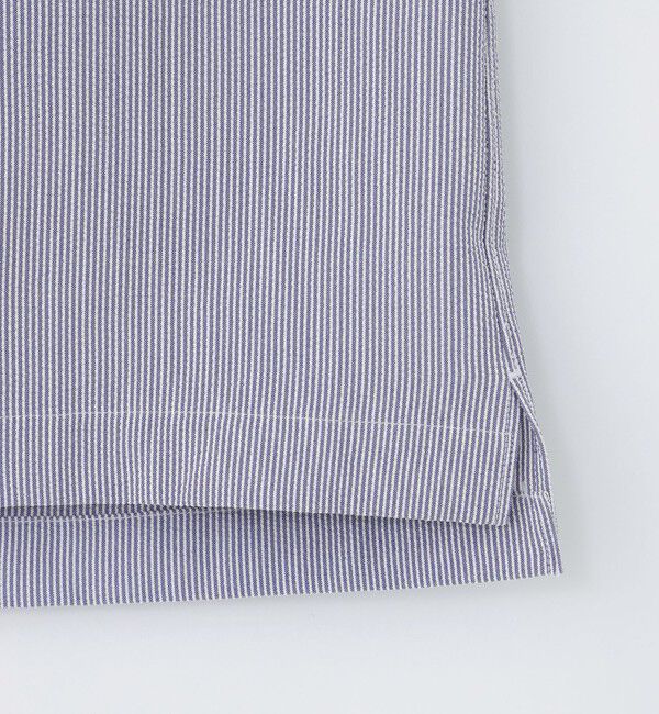 MACKINTOSH PHILOSOPHY「トロッター スクエアボタンダウン ナローサッカーストライプ」|シャツ・ブラウス|