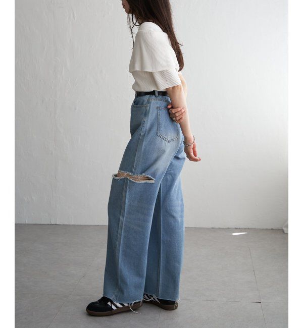 VENCE share style「オフショルニットプルオーバー」|ニット・セーター|