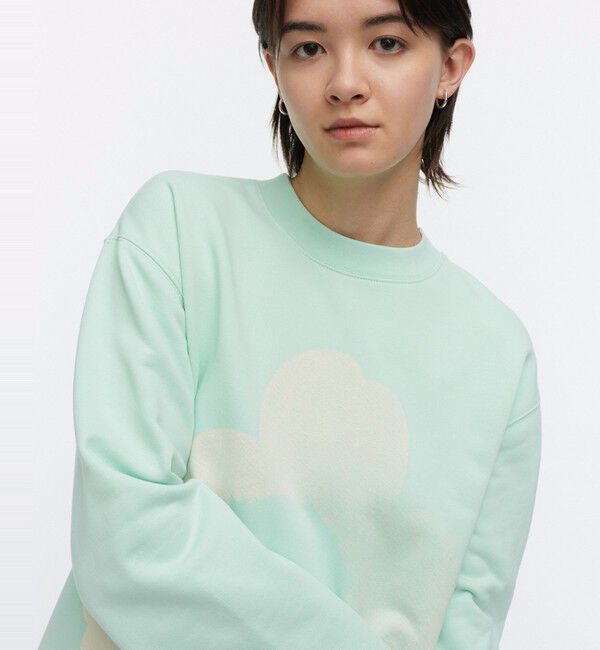 Marimekko「【一部店舗・オンラインストア限定】Loisto Unikko Placement スウェット」|シャツ・ブラウス|