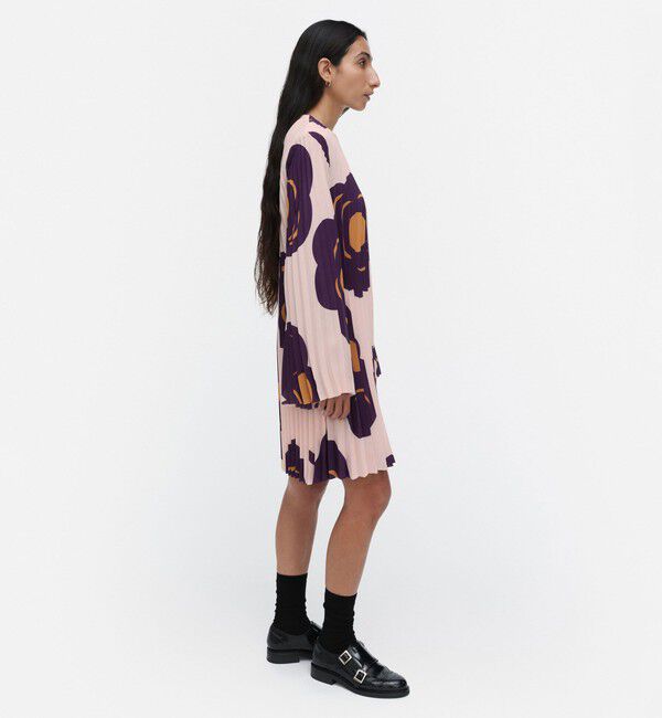 Marimekko「【一部店舗・オンラインストア限定】Frosti Tumma ワンピース」|ワンピース|