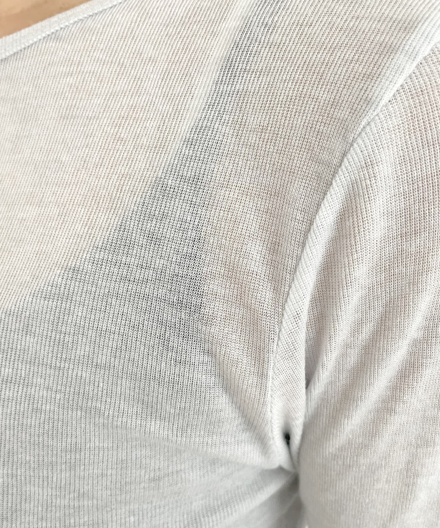 STYLE DELI「夏に着る極薄シアー長袖カットトップス」|Tシャツ・カットソー|