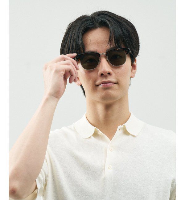  「Zoff｜JOURNAL STANDARD relume ウェリントン型 サングラス 紫外線防止 UVカット｜ジャーナルスタンダード」|サングラス|茶系デミ