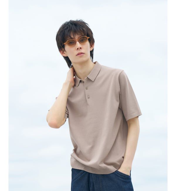  「SUNCUTGlasses/UV100%CUT ウェリントン型 サングラス [度無し専用] 横長 多角形 紫外線対策 UVカット」|サングラス|