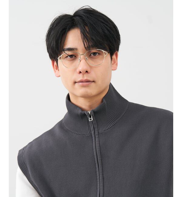  「ウェリントン型 メガネ | メタル 高級感  度あり 度なし メンズFASHION レンズ交換券付」|メガネ|