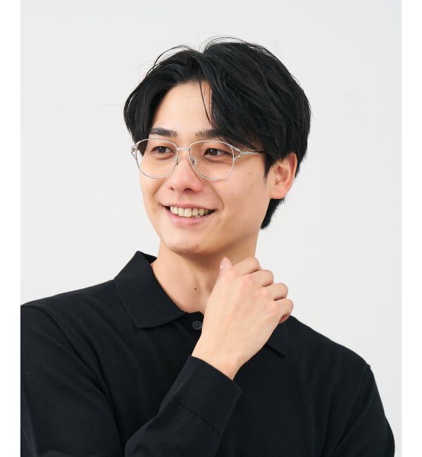  「ウェリントン型 メガネ | メタル 高級感  度あり 度なし メンズFASHION レンズ交換券付」|メガネ|