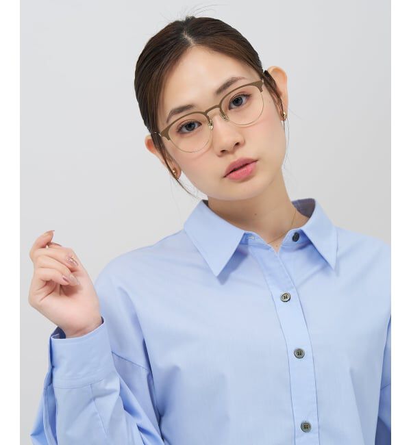  「ボストン型 メガネ | チタン 高級感  度あり 度なし メンズTITANIUM (ビジネス) レンズ交換券付」|メガネ|