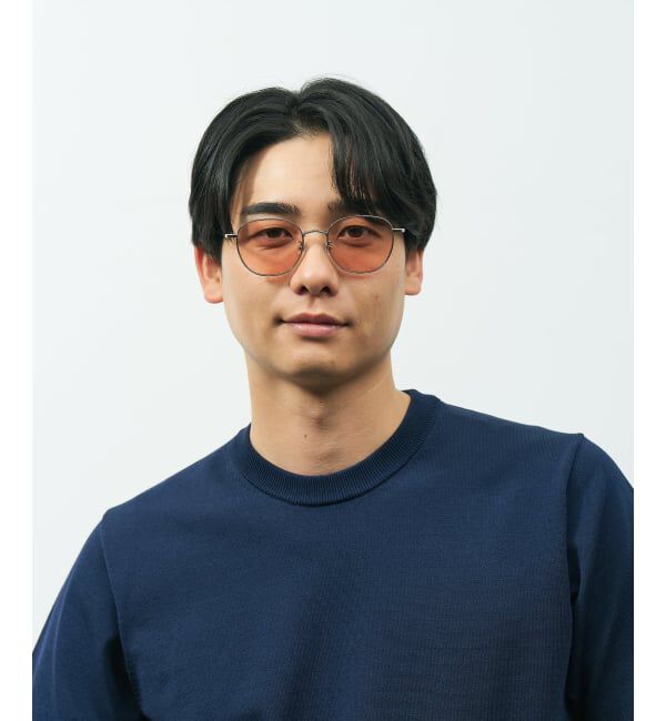  「ウェリントン型 サングラス | メタル カラーレンズ おしゃれ 紫外線対策 UVカット TREND SUNGLASSES」|サングラス|